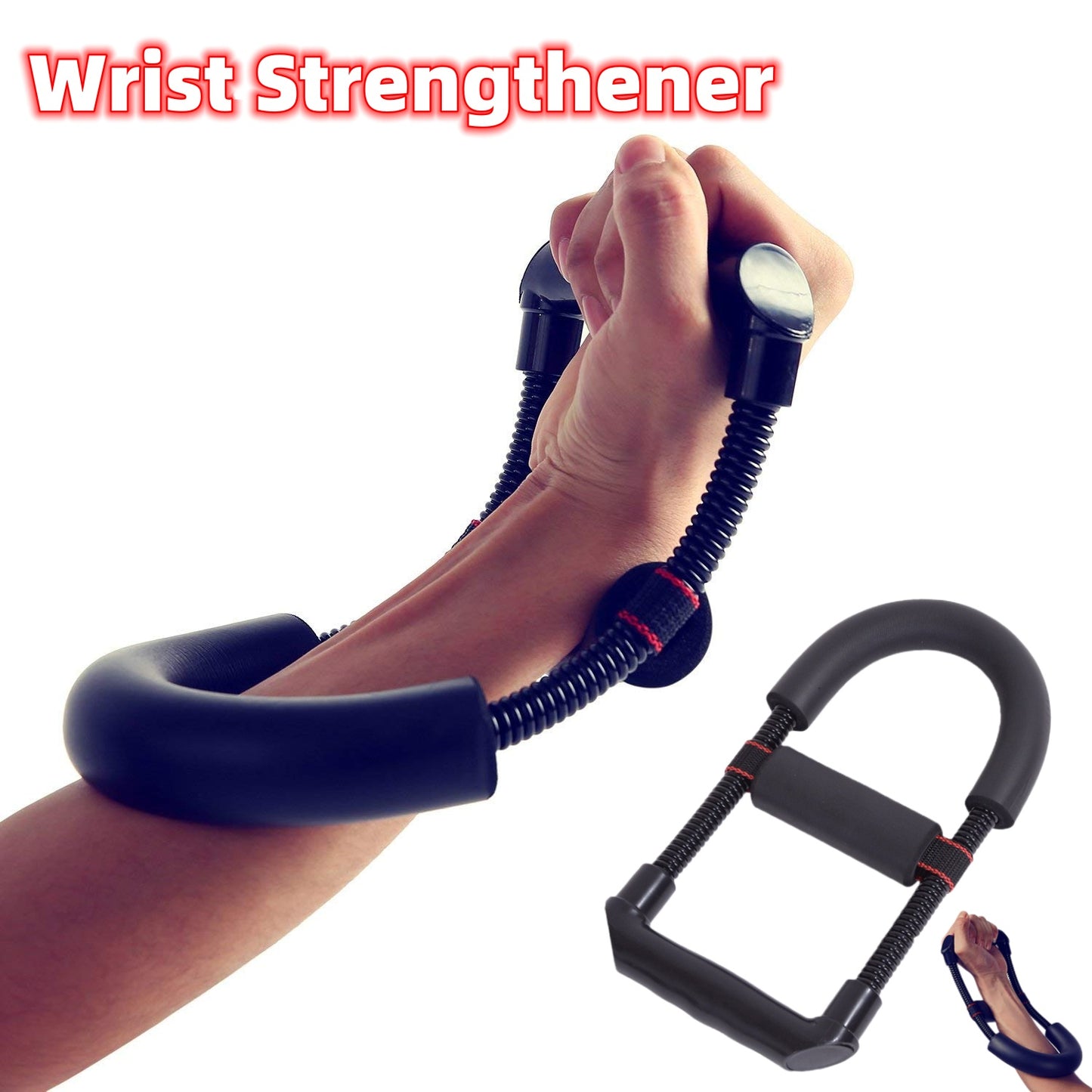 💪 Grip Power Wrist & Forearm Trainer – Adjustable Arm Strengthener | Hand Grip Exerciser for Fitness & Sports