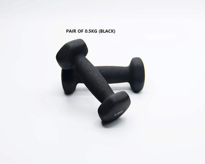 Neoprene Dumbbell Pair – Non-Slip Grip, Cast Iron Core – Gym Fitness Weights