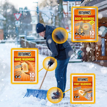 🔥 HotHands® Hand Warmers – 5 Pairs | 10 Hours of Instant Heat | Air-Activated & Ready to Use