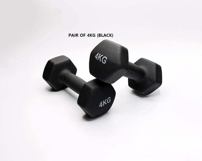 Neoprene Dumbbell Pair – Non-Slip Grip, Cast Iron Core – Gym Fitness Weights