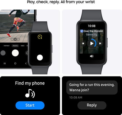 ⭐ Samsung Galaxy Fit3 – Smart Fitness Tracker with AMOLED Display, Health Monitoring, 13-Day Battery + 3-Year Extended Warranty (UK Version)